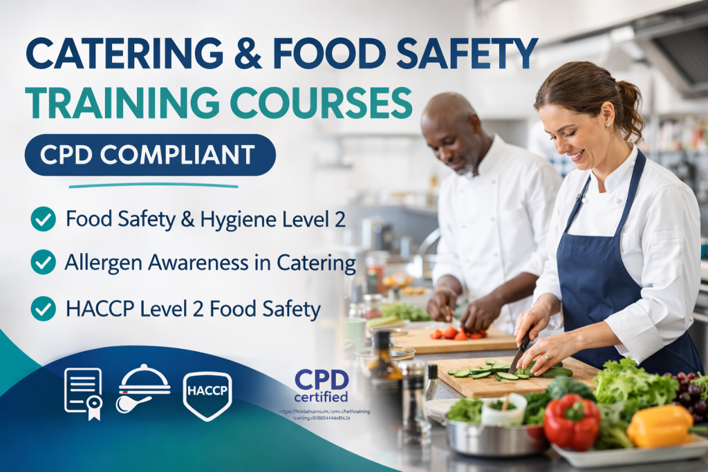 Catering and Food Safety Training Courses for Kitchen Staff