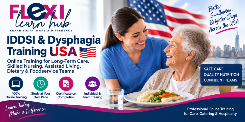 IDDSI Training USA for long-term care and foodservice teams
